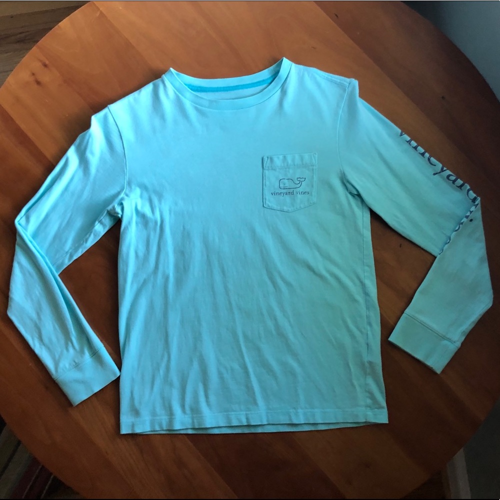 Blue Vineyard Vines Shirt